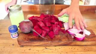 Low calorie dinner recipes  How to make beet kvass [upl. by Aisya]