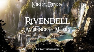 Lord Of The Rings  Rivendell  Ambience amp Music  3 Hours  Studying Relaxing ASMR [upl. by Hakeber546]