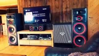 Cerwin vega xls 215 powerd by crown xti 4002 [upl. by Mazonson967]