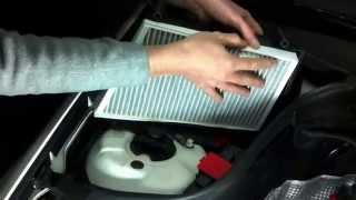 Mercedes C W203 CLK C209 How to Air cabin Filter replacement [upl. by Akirehs]