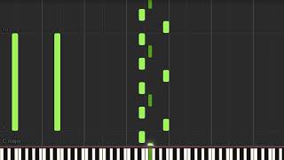 Unfailing Love  JW Original Songs Piano Synthesia [upl. by Yelrebma]