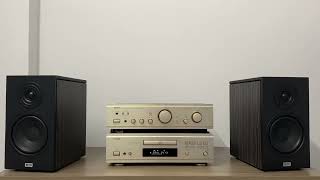 Ampli DENON PMA390IV DENON DCD1550AR loa HECO AURORA 300  HCM 0932669633Zalo [upl. by Karrie]