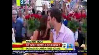 Bachelorette Desiree Hartsock and Chris Siegfried GMA Interview [upl. by Walczak365]