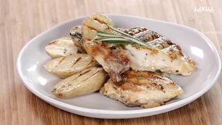 Lekue Microwave Grill Rosemary Chicken with Potatoes [upl. by Neil]