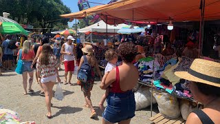 FERIADO 7 DE SETEMBRO CIDADE HISTÓRICA FEIRA DE ROUPA FESTA DA SANTA [upl. by Reeve635]