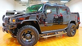 2005 Hummer H2 SUT For SaleBlackBlackLOADEDNavi20quot XD RimsLOW MILES [upl. by Eelik265]