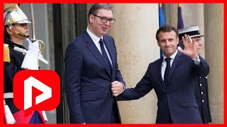 Vuçiç tregon “sekretet” e shefit të CIAs Macron po shkon në Serbi për të çuar mbetjet bërthamore [upl. by Tarsuss]