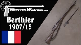 Model 190715 Berthier The WW1 Standard Infantry Rifle [upl. by Harberd]