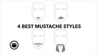 The 4 Best Mustache Styles  Eric Bandholz [upl. by Redfield]