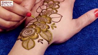 Mehndi Design Arabic Mehndi Design For Hands  Ep 277 [upl. by Carper22]