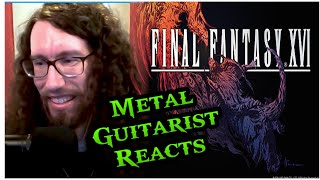 Pro Metal Guitarist REACTS Final Fantasy XVI OST  Away Phoenix vs Ifrit OST Theme [upl. by Harilda]