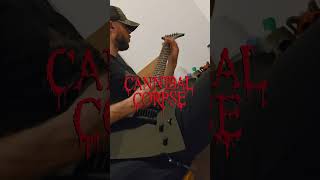 CANNIBAL CORPSE  Ritual Annihilation cover shorts guitarcover metalmusic metal guitar [upl. by Hanny]