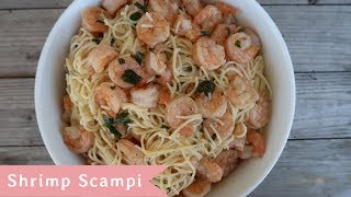 Shrimp Scampi  Good Friday  Lent Meal [upl. by Argela]