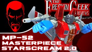 MP52 Masterpiece STARSCREAM 20 EmGos Transformers Reviews N Stuff [upl. by Esekram]