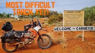 Part 3 Gunbarrel Highway  Solo Unsupported Crossing Of Australia On My KTM690 ENDURO [upl. by Dahl]