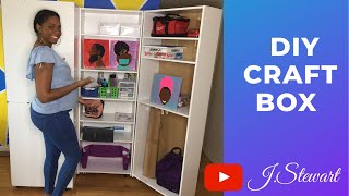 Diy Craft Storage Box Dreambox Dupe [upl. by Ahsoet917]