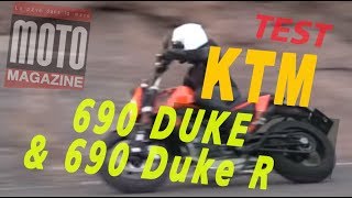 KTM 690 Duke et Duke R  chasse aux vibrations [upl. by Introk]