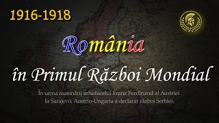 România în Primul Război Mondial Hartă animată [upl. by Paterson]