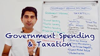 Y1 28 Government Spending and Taxation  Types and Reasons [upl. by Reg]