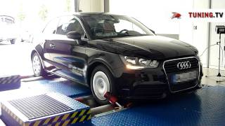 TuningTV amp SPEEDBUSTER Leistungsmessung Audi A1 12 TFSI  Chiptuning 120 PS [upl. by Daphie795]