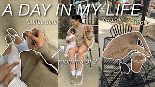 VLOG  COFFEE DATE ERRANDS WORK [upl. by Naujled702]