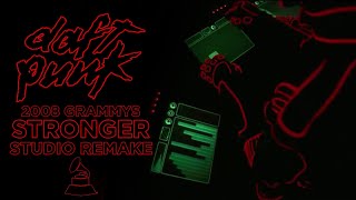 Kanye West ft Daft Punk  Stronger Grammys 2008  Studio Remake [upl. by Pulling]