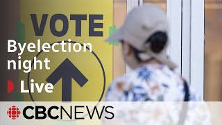 Canada Votes Byelection night in Montreal and Winnipeg [upl. by Biebel135]