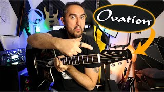 Ovation Pro Series Standard Elite Review 🎸 Guitarra Electro Acústica BRUTAL [upl. by Graham]