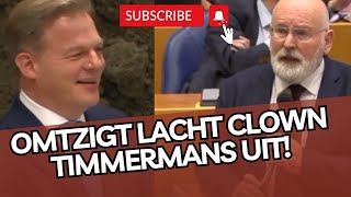 Omtzigt lacht CLOWN Timmermans keihard uit amp zet hem op zijn PLEK [upl. by Dominick]