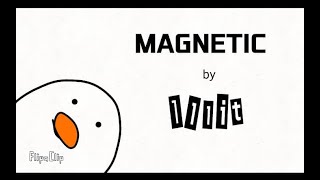 Magnetic  ILLIT Lyrics Video [upl. by Afesoj438]