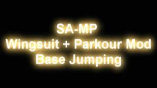 SAMP Wingsuit  Parkour Mod Base JumpingDownload [upl. by Luke]