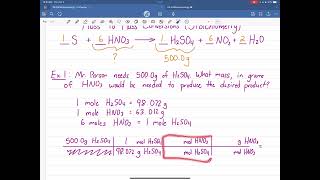 Mass to Mass Conversions Stoichiometry [upl. by Jobie]