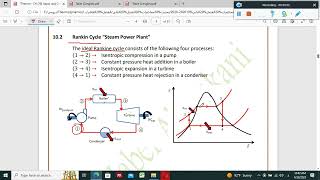 Rankin cycle  Steam power plant Part 1 [upl. by Nitaj]