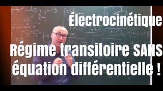 Electricité  les régimes transitoires sans équation différentielle [upl. by Hinkel]