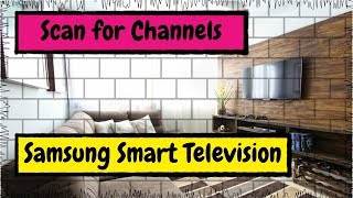 How to Scan or Rescan for Channels with Your Samsung Smart TV [upl. by Rutledge]