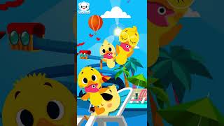 Seis Patitos🐥  Vacaciones de Verano  Canciones de Animales  TOMTOMI en español shorts [upl. by Cathy]