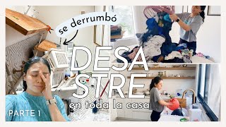 Se derrumbó nuestra remodelación 😢 cambios en mi vida y en la casa  PARTE 1 [upl. by Annekahs]