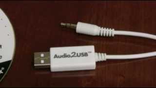 35mm Audio To USB Cable Adapter [upl. by Novyart662]