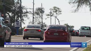 Hillsborough ranks No 10 for safest county for driving in Florida [upl. by Eitisahc]