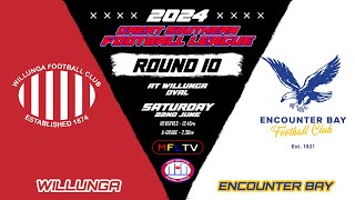 GSFL  Round 10  Reserves  Willunga Vs Encounter Bay At Willunga Oval [upl. by Colfin825]