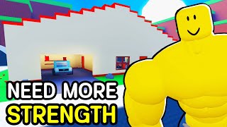 ROBLOX NEED MORE STRENGTH 💪🏼 [upl. by Mahmoud]