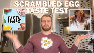 Taste Taste  Tasty vs Gordon Ramsay Scrambled Eggs [upl. by Glenine]