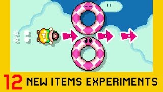 12 QampA Experiments with the NEW Items  Part 4  Super Mario Maker 2 [upl. by Hutner]