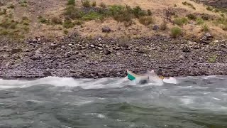 Video Matt Weaver runs Bangtail in the Salmon River [upl. by Nwahsad]