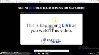 One Click Payday Scam Review [upl. by Esemaj609]