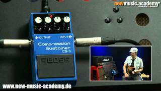 nma Pedal Check CompressionSustainer  Boss CS3 [upl. by Ahkihs809]