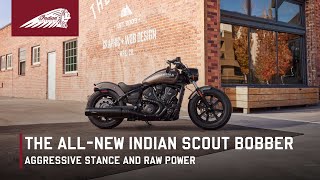 Scout Bobber  The AllNew Indian Scout [upl. by Annaili940]