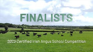 Certified Irish Angus Schools Competition  Finalist announcement 2023 [upl. by Yddur138]