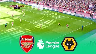 LIVE  ARSENAL vs WOLVERHAMPTON  English Premier League 20242025 Matchday 1  Simulation [upl. by Elsworth116]