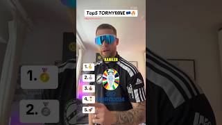 Top 5 Torhymne 🇪🇺🔥 PART1 ranking fussball torhymne hymne euro2024 em24 [upl. by Avrit]